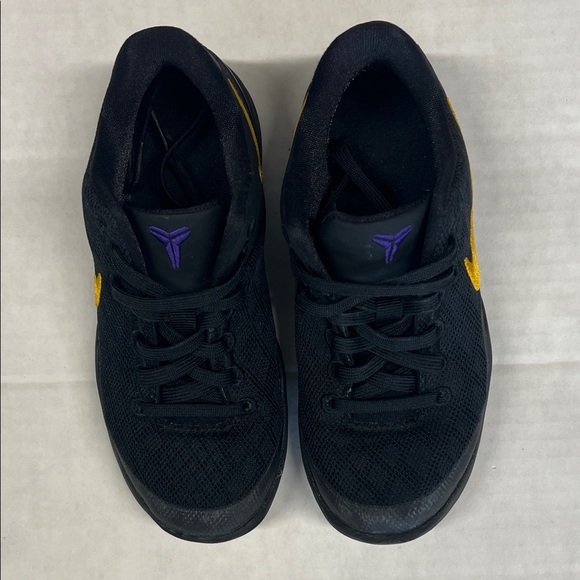 Nike Kobe 8 Protro "Lakers Away" Kids' Basketball Shoes - FN0267-002 - Size 12.5 - Picture 3 of 7